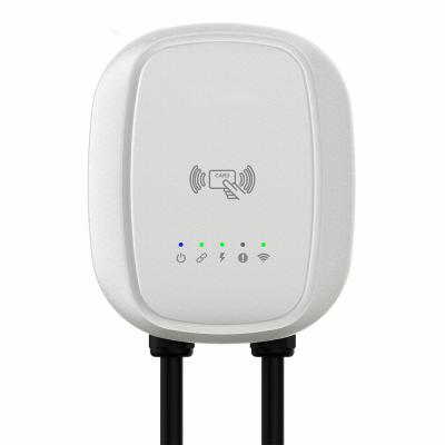 China Portable 16A 32A AC EVSE EV Charger Wallbox 3.5KW 7KW Electric Vehicle Car Charger for sale