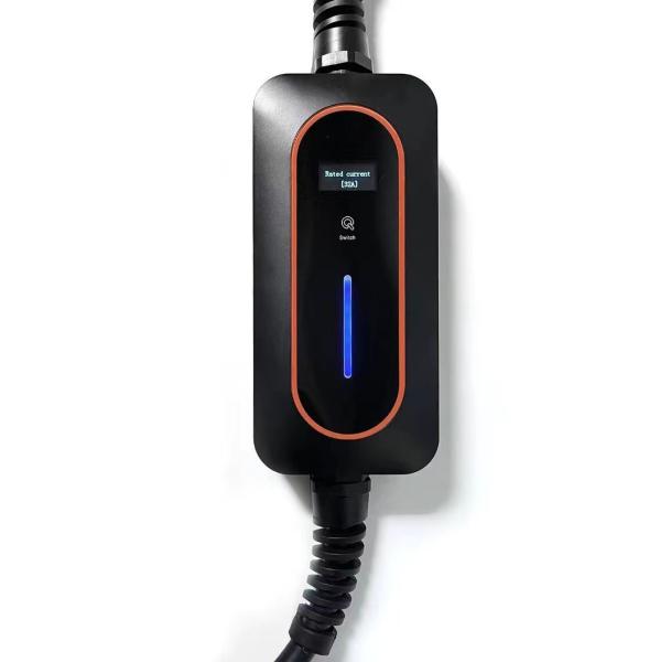 Quality Portable 10A IEC 62196-2 Type 2 EV Charger 3.6KW UK Plug With 5m Charging Cable for sale