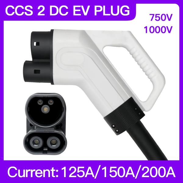 Quality CCS2 Plug 80A 150A 200A 300A 1000V CCS Fast EV Charging Cable for sale