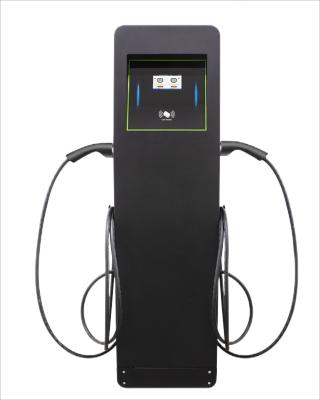 China 22KW / 44kW Electric Car Charging Pile 32A 3 Phase Type 2 AC EV Car Charging Station for sale