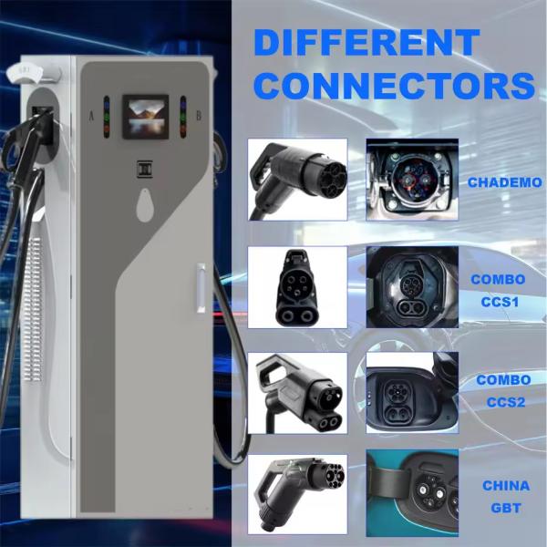 Quality 20kw 30kw 40kw 60kw 380V OCPP1.6J Station Dc Fast Electric Car Charger GBT CCS1 for sale