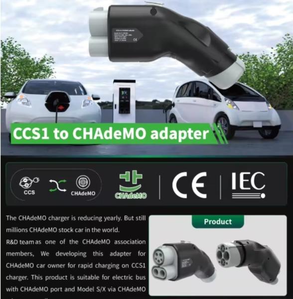 Quality North American EVSE Adapter CCS1 To CHAdeMO adapter For Nissan DC Converter for sale