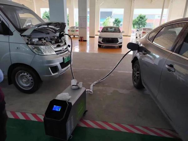 Quality V2V AC/DC Fast EV Charging Stations Bidirectional Charging With EV Connector Gbt CCS1 Chademo CCS2 Type 2 for sale