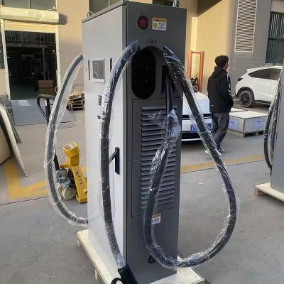 Quality 60KW 80KW 90KW 100KW 120KW 160KW GBT CCS1 CHAdeMO CCS2 Connector Double Gun for sale