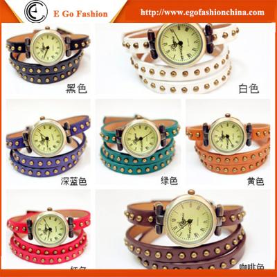 China Fashion Watch Unisex Hotsale Watches Rivet Pendant Watch Sports Watch OEM Retro Watches for sale