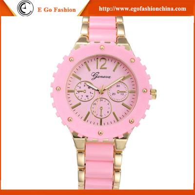 China GV05 Rose Gold Luxury Watches for Woman Hotsale in USA GENEVA Watch Candy Quartz Watches for sale