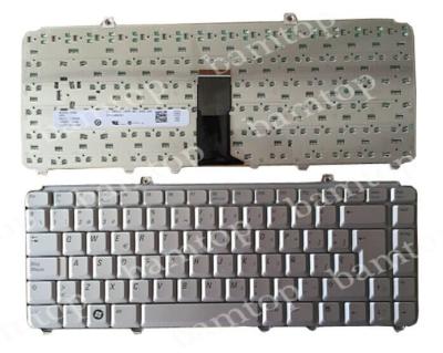 China 12V DC 5Ma Max Silver Spanish Language Keyboard Layout For Dell Inspiron 1525 for sale