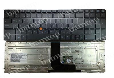 中国 Elitebook 8560W の専門のロシアのキーボードのレイアウト防水レーザーの彫版 販売のため
