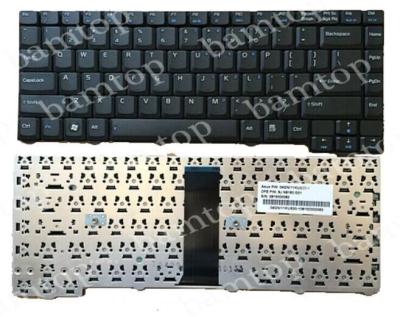 China Small Enter Key US Laptop Keyboard Layout Shockproof Low Power Consumption for sale