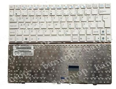 China Eee PC 100HE Standard Turkish Keyboard Layout , White Tablet Keyboard for sale
