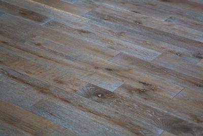 China Oak Engineered Flooring(White Grain,Grey Color) for sale
