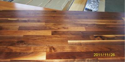 China American Walnut Engineered Flooring 3-strip (Rustic White oiled,UV oiled) for sale