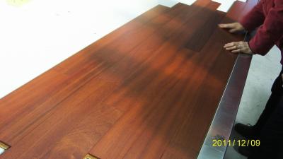 China Jatoba Engineered Flooring Flooring handscraped and Distressed Surface for sale