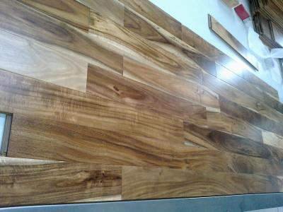 China Acacia Solid Flooring .nature Color for sale