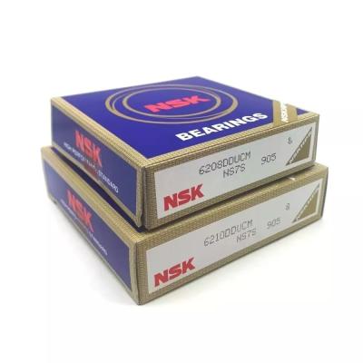 China Dustproof Single Row NSK Deep Groove Ball Bearing 40x80x18mm 6208 DDU C3 for sale