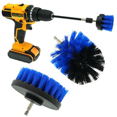 China Multifunctional Scouring Pad Drill Attachment Drill Scrubber Kit OEM for sale