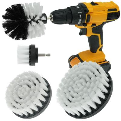 China 2.5inch Drill Scrub Brush Power Scrubbing Brush Drill Attachment For Car Detailing for sale