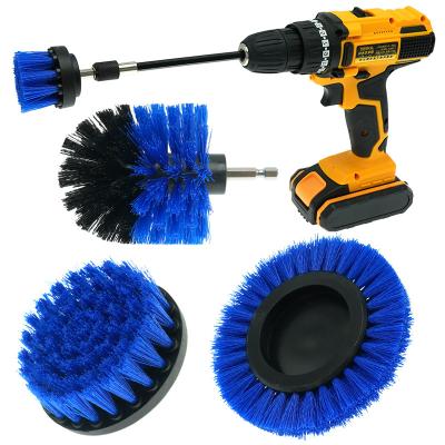 China Electric Drill Scrub Brush Kit 5Pack For Shower Tile for sale