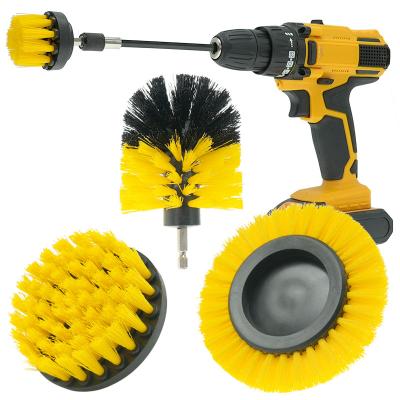 China Custom Universal Electric Drill Scrubber Grout Cleaner Drill Attachment Tool for sale