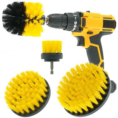 China For Bathroom Kitchen Car Pool Tile Carpet Brushes Electric Scrubber Cleaning Power Drill Brush for sale