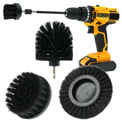 China Drill Attachment Brush Power Scrubber Electric Drill Cleaning Brush 5 PCs Set For Household Cleaning for sale