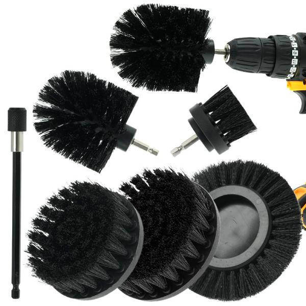 Quality High Quality Brush Automotive Detailing Strong Cleaning Ability Drill Accessory Spin Scrubber Brush Set for sale