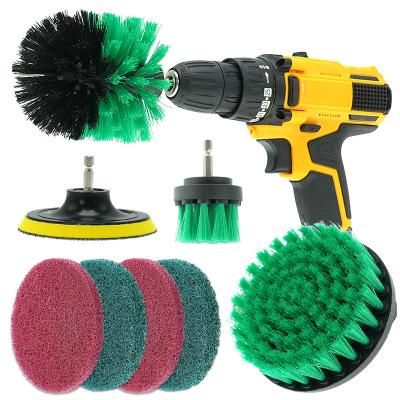 China Rotary Drill Cleaning Attachments Grout Brush For Carpet Upholstery Cleaning for sale