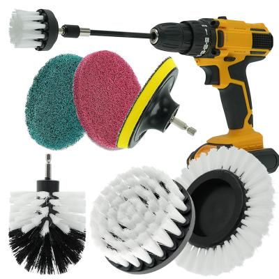 China Vibratite Extended Drill Brush Attachment For Carpet Corner Cleaning for sale
