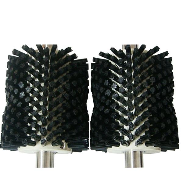 Quality OEM SUS304 Industrial Roller Brush For Conveyor Belt Cleaning for sale