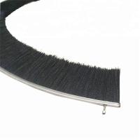 china Nylon Industrial Door Brush Seal Steel Wire Strip ODM