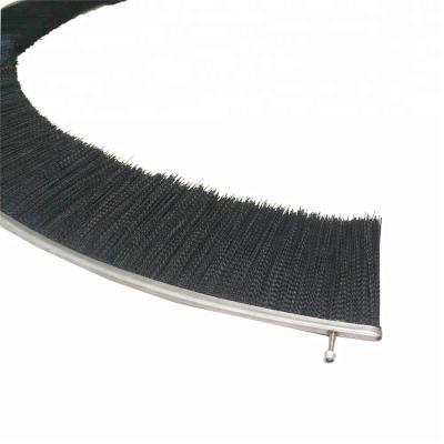 China Nylon Industrial Door Brush Seal Steel Wire Strip ODM for sale