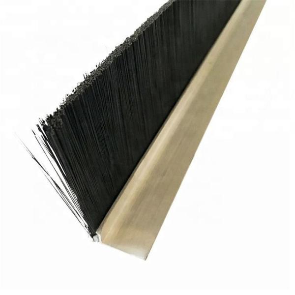 Quality Steel Wire Horse Hair Strip Brush Anti Electrostatic For Conveyor for sale