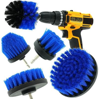 China 5pcs Household Cleaning Tools Kit Car Detailing Brush Drill For Carpet Cleaning for sale