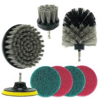 Quality Oem 8pc Drill Brush Set Power Scrubber Bathroom Car Cleaning for sale