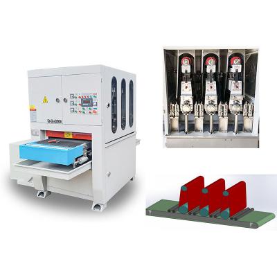 China Polishing Machinery Wide Belt Sander For Stainless Steel Metal Plate for sale