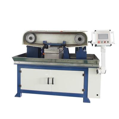 China PLC Semi Automatic long belt stroke sander Die Polishing Machine With Metal Panel for sale