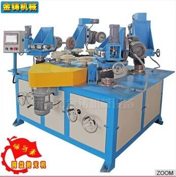China Four Heads Industrial Buffing And Polishing Machines , 3kw*4 Electric Buffing Machine for sale