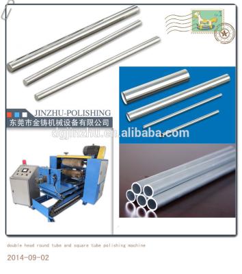 Chine double machine de polissage latérale pour la machine de finissage inoxydable de miroir de tuyau d'acier à vendre