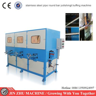 Chine machine de polissage automatique pour le tuyau rond d'acier inoxydable à vendre