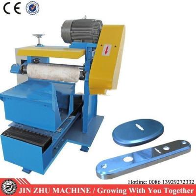 China Door Lock Plate Polishing Machine , Surface Grinding Machine PLC Program Control for sale