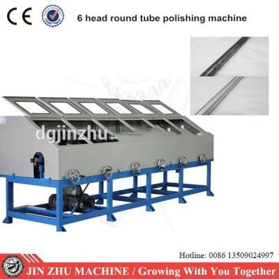 China 6 Heads Automatic Buffing Machine , Stainless Steel Pipe Polishing Machine for sale