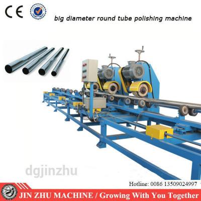 China Stainless Steel Tube Polishing Machine , PLC Control Automated Polishing Machine for sale