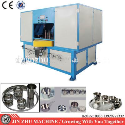 China Customized Cookware Polishing Machine , 4kw Automatic Buffing Machine for sale