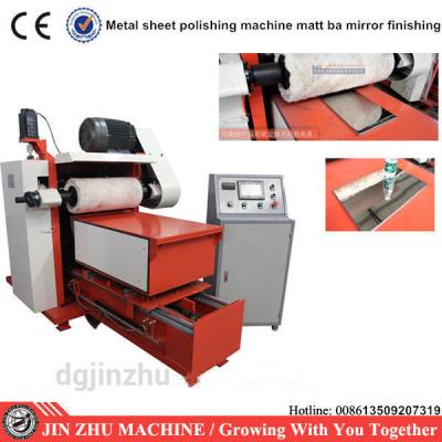 China Customized Metal Sheet Polishing Machine 600*800mm Work Table Width for sale