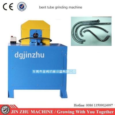 China Bent Tube Buffing Machine , Round Bar Polishing Machine Manual Control for sale