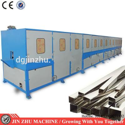 China Stainless Steel Rectangle Tube Polishing Machine 8-100mm Tube Diameter for sale