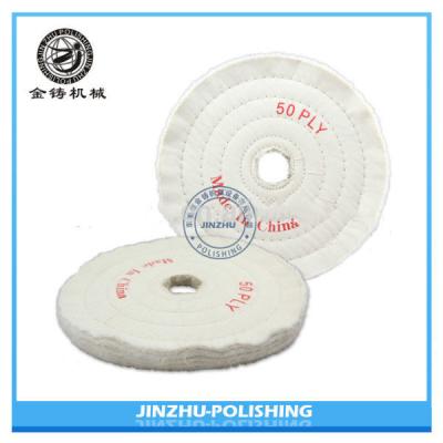 China Pearl Cloth Polishing Wheel , Cloth Buffing Wheel For Stainless Steel Mirror Finishing for sale