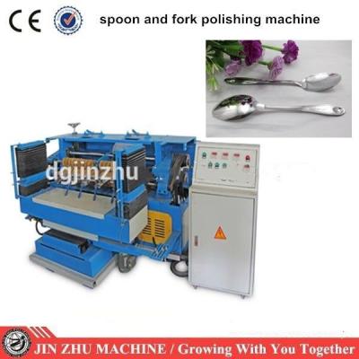 China High Efficiency Cutlery Metal Buffing Machine Matt Finishing For Stainless Steel Spoon for sale