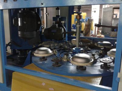 China Aluminum Round Parts Metal Polishing Machine With High Efficiency for sale