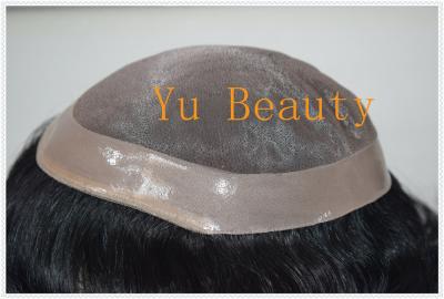 China strong base fine mono style cheap price china qingdao hair piece,hair replacement  for men for sale
